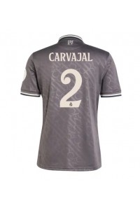 Real Madrid Daniel Carvajal #2 Voetbaltruitje 3e tenue 2024-25 Korte Mouw